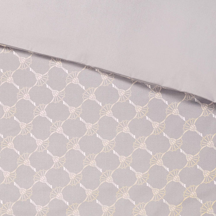 Joop, Mako-Satin-Bettwäsche, Kornblumen-Muster mit nuancierten Farben 135x200 + 1x40x80 sand 135x200