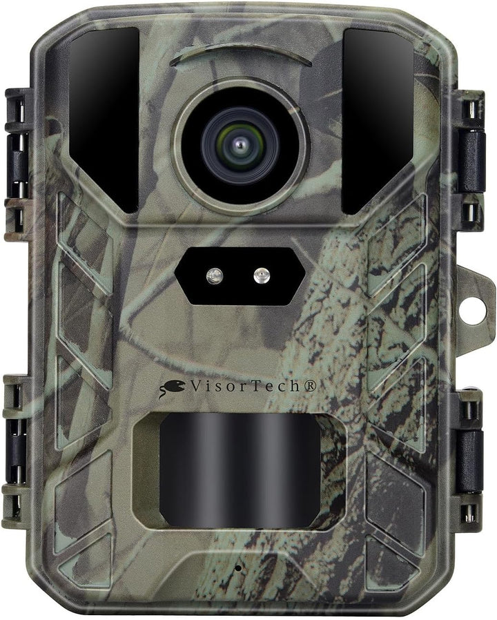 VisorTech Wildkameras: Wildkamera mit 50 MP, interpolierter 4K-Auflösung und No-Glow-IRs (Überwachun