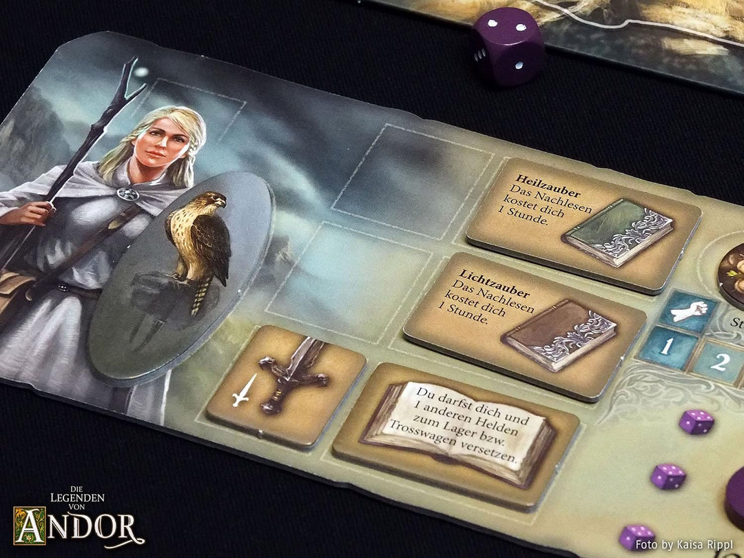 KOSMOS 692803 - Die Legenden von Andor - Teil III Die letzte Hoffnung, Fantasy-Brettspiel ab 10 Jahr