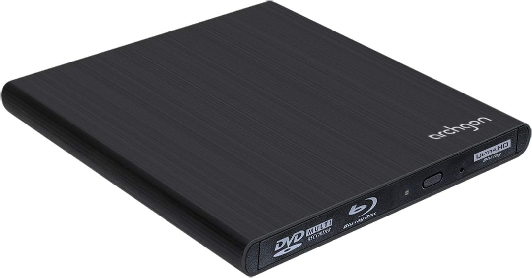 Archgon, Style UHD Externer 4K-Ultra HD BD DVD Player, Blu-ray BDXL Brenner extern für PC, Mac Lapto