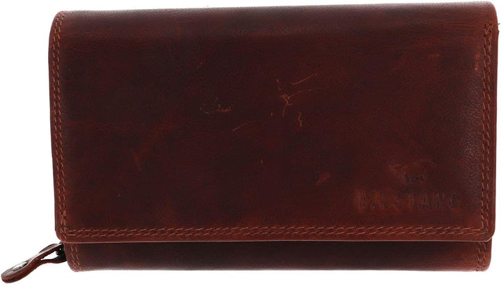 MUSTANG Udine Wallet with Flap Cognac
