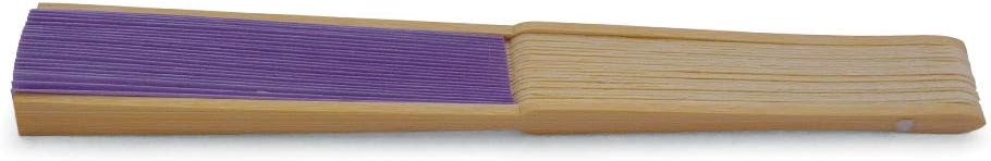 Handfächer aus weissem Papier und Bambus für Hochzeiten (Lavendel, 50 Handfächer) Lavendel 50 Handfä