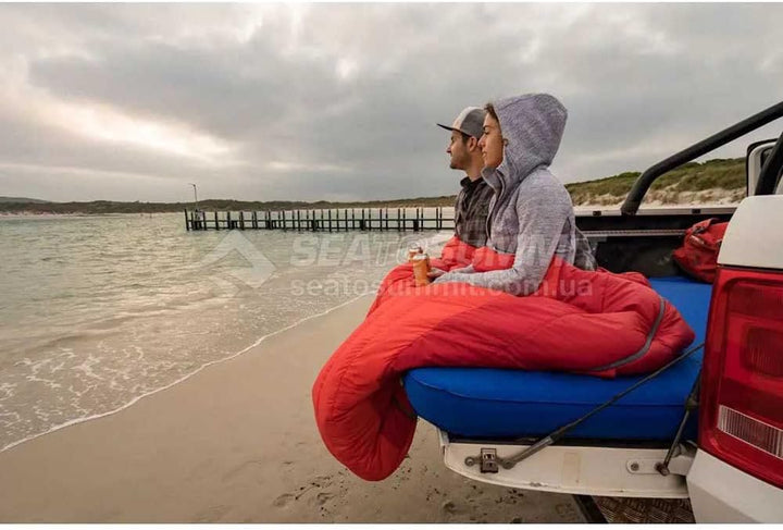 Colchoneta autohinchable COMFORT DELUXE doble azul Full, Full