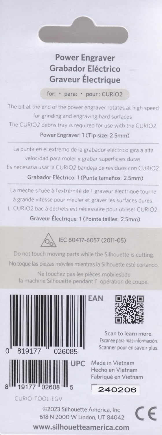 Silhouette America Silhouette Power Gravierwerkzeug für Curio 2