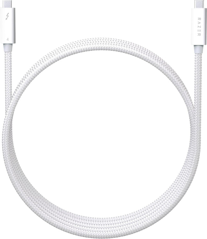 Razer Thunderbolt 4-Kabel (2,0 m) bis zu 40 Gigabits pro Sekunde, bis zu 8 K Auflösung, bis zu 100 W