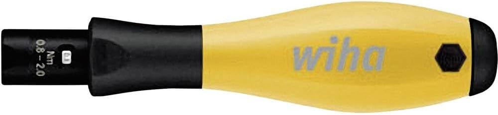 Wiha einstellbarer Drehmoment-Schraubendreher TorqueVario®-S ESD 0,04-0,46 Nm, hörbares Klicksignal