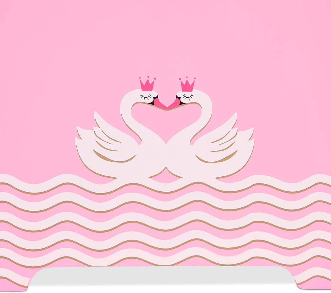 Relaxdays Kinderregal, HBT: 60 x 62,5 x 30 cm, 5 Fächer, MDF, Aufbewahrungsregal Kinderzimmer, Spiel