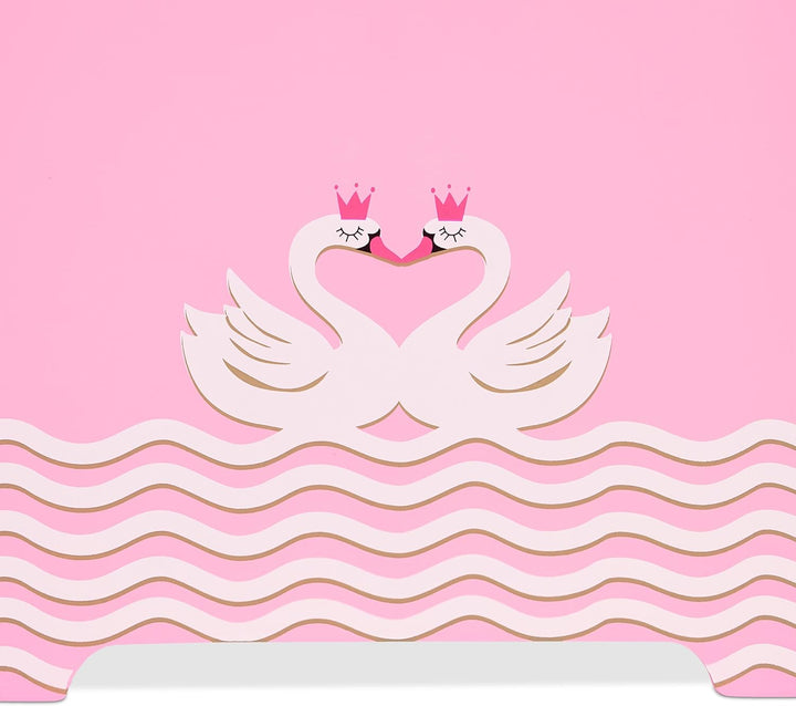 Relaxdays Kinderregal, HBT: 60 x 62,5 x 30 cm, 5 Fächer, MDF, Aufbewahrungsregal Kinderzimmer, Spiel