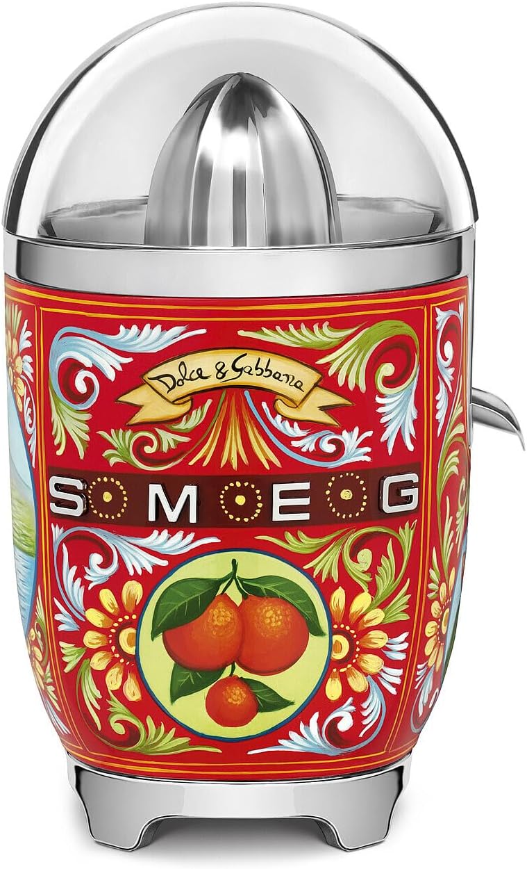 Smeg Dolce-Gabbana-Presse-Agrumes 70W CJF01DGEU Standard Mehrfarben, Standard Mehrfarben