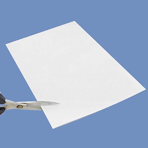 TUKA-i-AKUT 6x A4 Magnetfolie zum Beschriften und Zuschneiden, Flexibel Magnet Tafelfolie Magnetplät