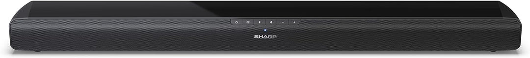SHARP HTSB100 2.0 Soundbar 75W (USB, Bluetooth, HDMI, Optisch, AUX-In (3,5mm), Breite: 80cm), schwar