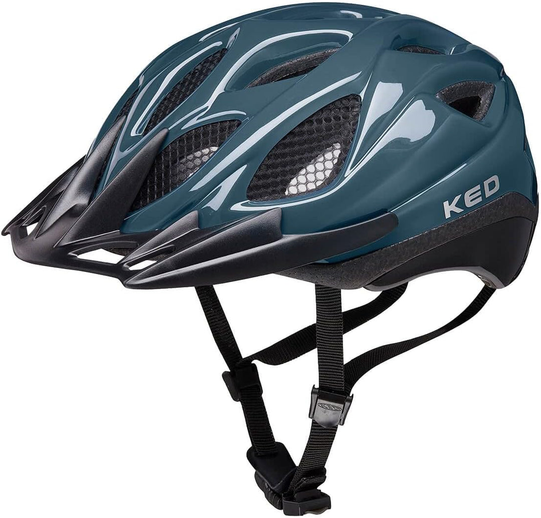 KED Tronus Fahrrad Helm deep blau 2023 M (52-56cm), M (52-56cm)