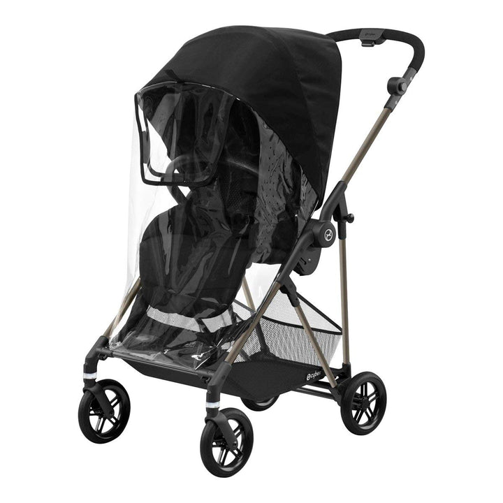 CYBEX Gold Regenverdeck, Für CYBEX Kinderwagen Melio und Melio Carbon, Transparent, Transparent