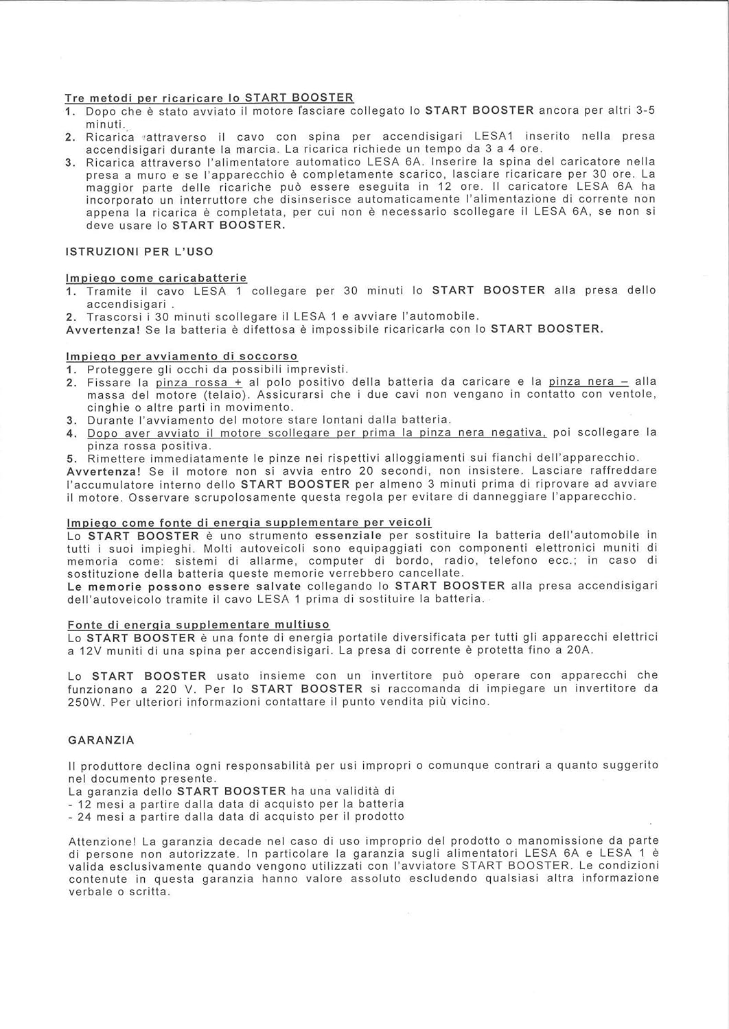 CORA 000126831 Start Booster P4 Professional Notfall-Starthilfe, 12 V, 2500 A