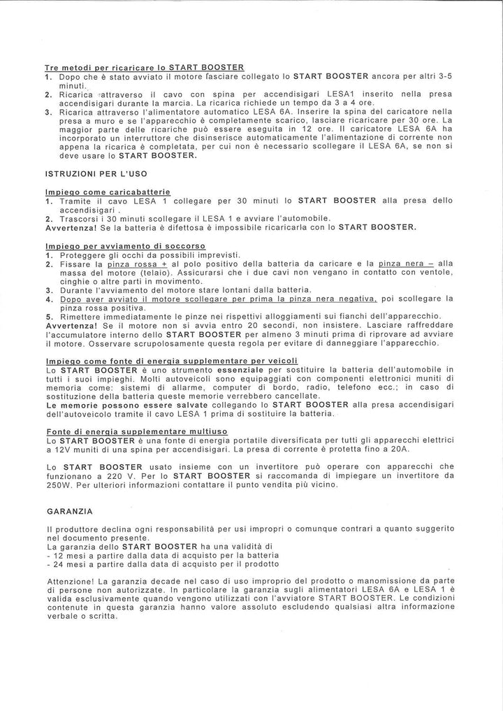 CORA 000126831 Start Booster P4 Professional Notfall-Starthilfe, 12 V, 2500 A