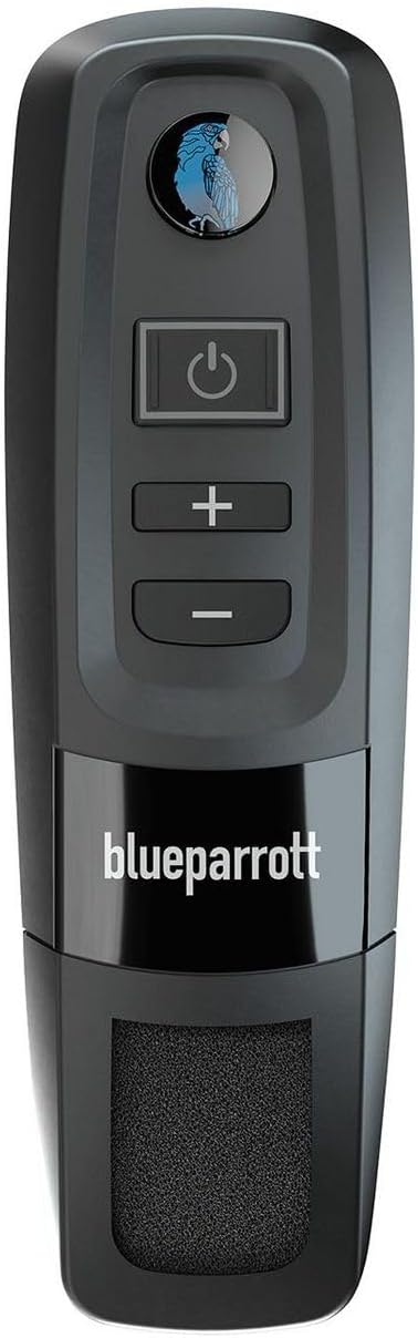BlueParrott C300-XT – 80% Noise-Cancelling kompaktes Bluetooth Headset mit grosser Reichweite – Schw