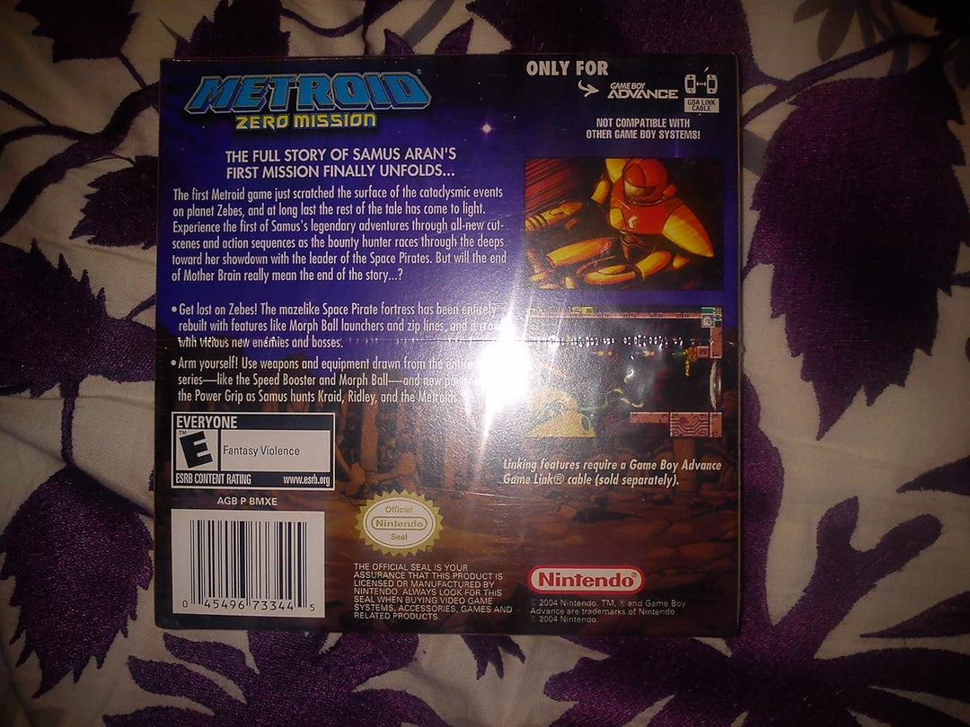 Metroid Zero Mission
