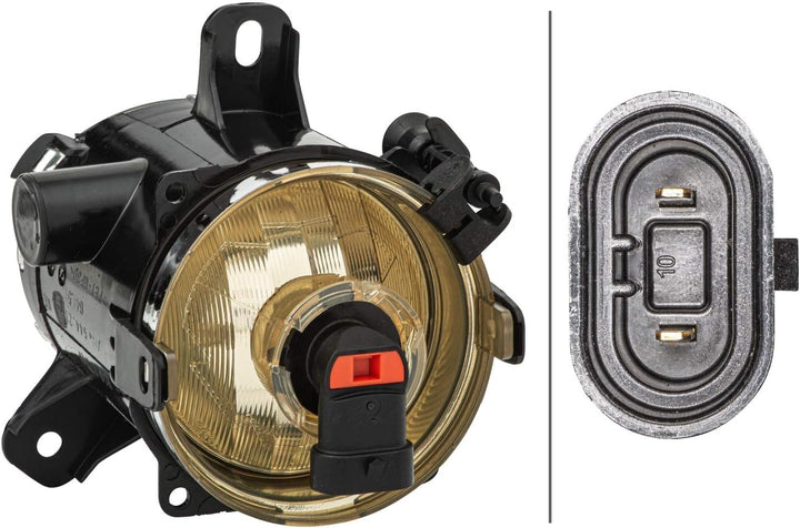 HELLA 1N0 354 824-021 FF-Nebelscheinwerfer - rechts - für u.a. Opel Corsa D (S07), rechts