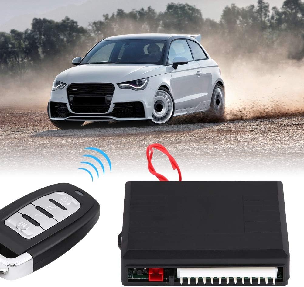 Kuuleyn Keyless Entry Kit, Universal 433,92 MHz Auto Keyless Entry System Türschloss Zentralverriege