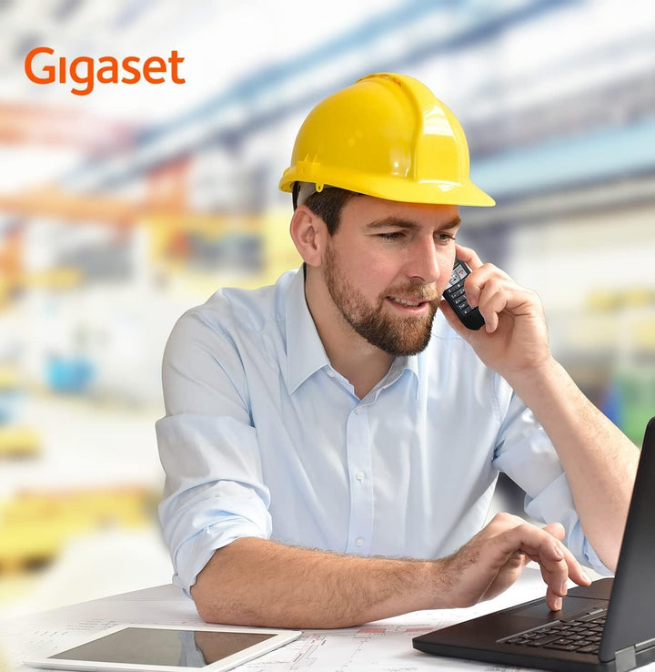 Gigaset E630 - Robustes Schnurloses DECT-Telefon - Mobilteil für Werkstatt/Gararage - stossfest, sta