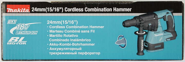 Makita Akku-Kombihammer (ohne Akku/Ladegerät, 18 V) DHR243Z ohne Ladegerät Single ohne Akku