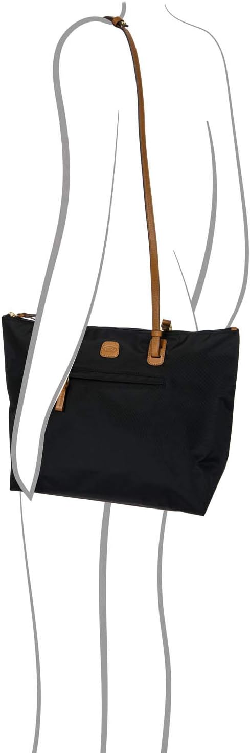 Bric's Grosser 3-in-1-Shopper X-Bag, Einheitsgrösse.Schwarz 36 Schwarz, 36 Schwarz