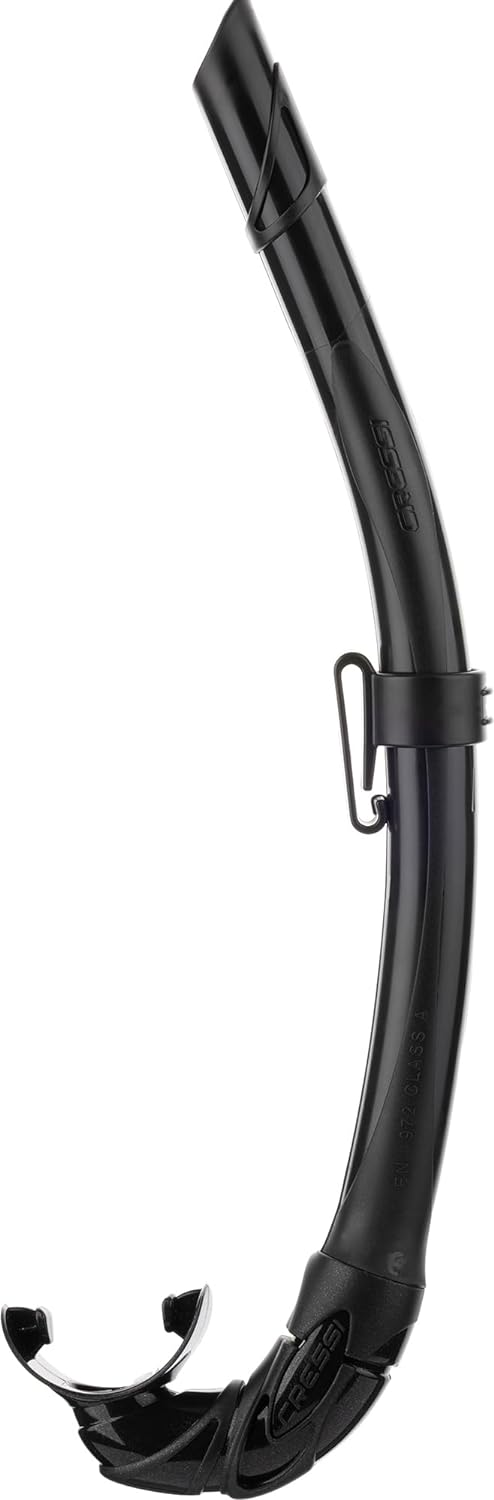 Cressi Schnorchelset Erwachsene Calibro & Corsica Schwarz Einheitsgrösse Single, Schwarz Einheitsgrö