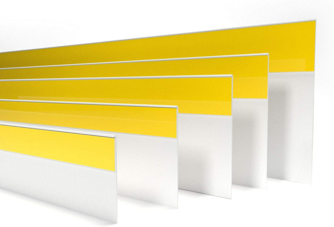 DQ-PP FENSTERLEISTE | 150m Länge | 40mm Breite | 1,5mm Stärke | Weiss | Fensterleisten Flachleisten