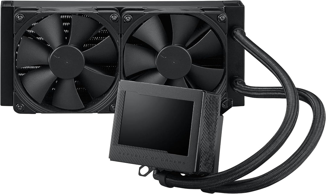 ASUS ROG Ryujin III 240 All-in-One Flüssig CPU-Kühler (3,5 Zoll LCD, Asetek-Pumpe der 8. Generation,