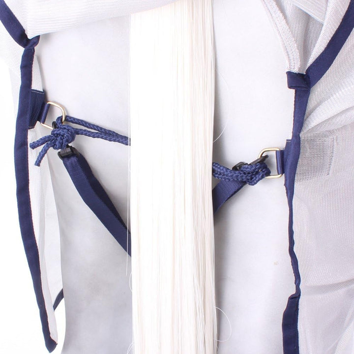 Bucas Freedom Fliegendecke Full Neck silvergrey 120cm, silvergrey 120cm