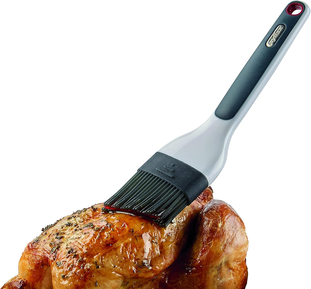 Zyliss E980091U Silicone Backpinsel – ideal für Grill, Gebäck, Öl und Kochpinsel zum Backen von Sauc