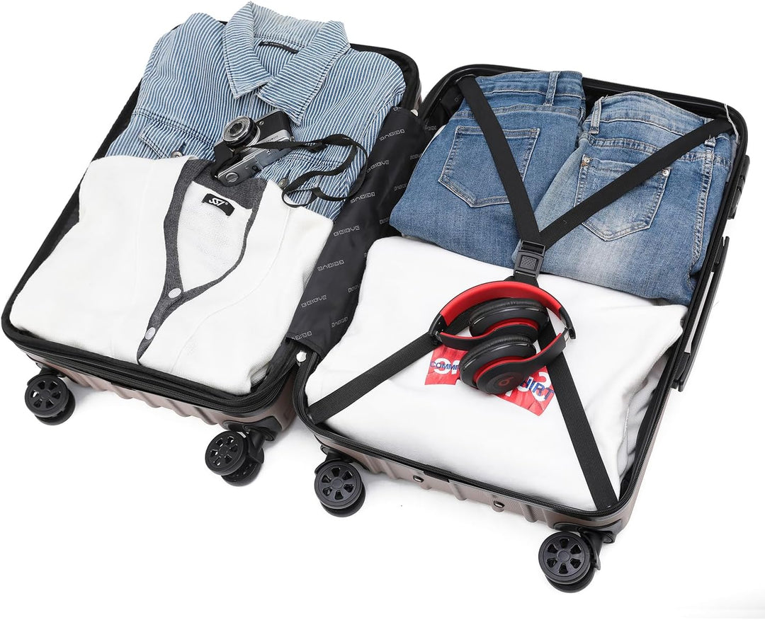 BEIBYE Kofferset Rollkoffer Koffer Hartschale,TSA Schloss, Zwillingsrollen, Erweiterung (Champagner,