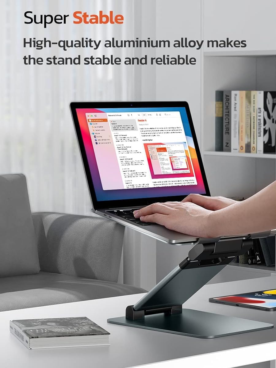 Laptop Ständer Im Stehen Arbeiten, Hoch Höhenverstellbar Laptopständer, Notebook Stand, Erstellen Si