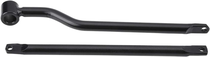 Bediffer Universal Satteltaschenstützstangen Halterungen aus Edelstahl für Motorrad Kawasaki Schwarz