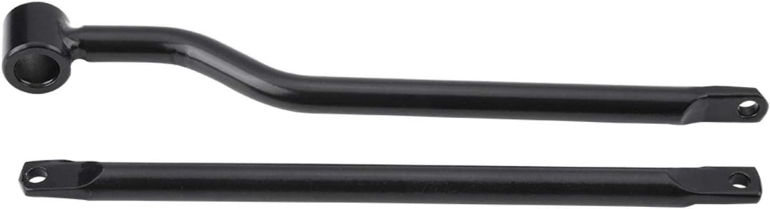 Bediffer Universal Satteltaschenstützstangen Halterungen aus Edelstahl für Motorrad Kawasaki Schwarz