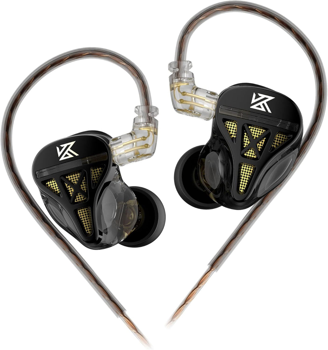 KZ DQS HiFi-In-Ear-Monitore, dynamischer Treiber, hochpräzise Schwingspulen-In-Ear-Kopfhörer IEM mit