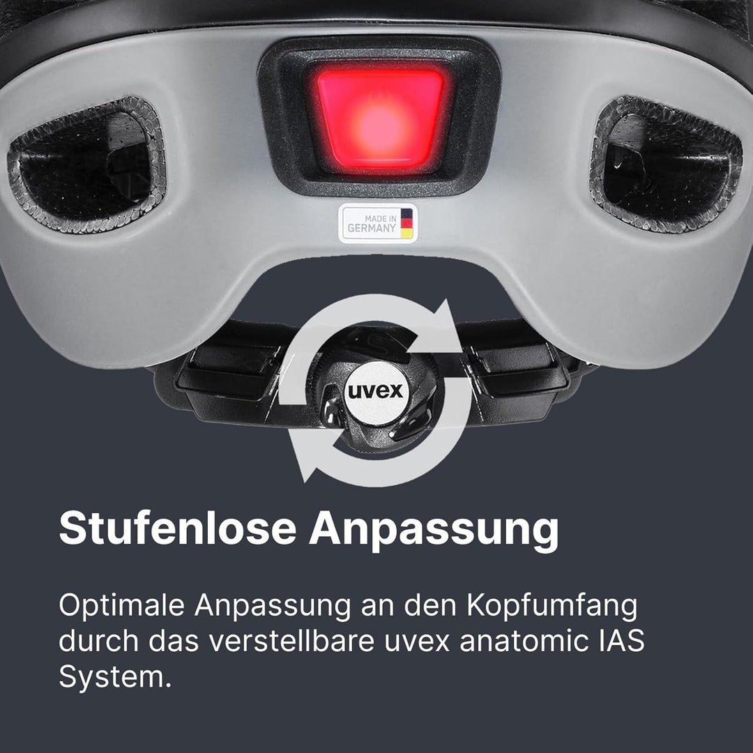 uvex True cc - Leichter Allround-Helm für Damen - individuelle Grössenanpassung - erweiterbar mit LE