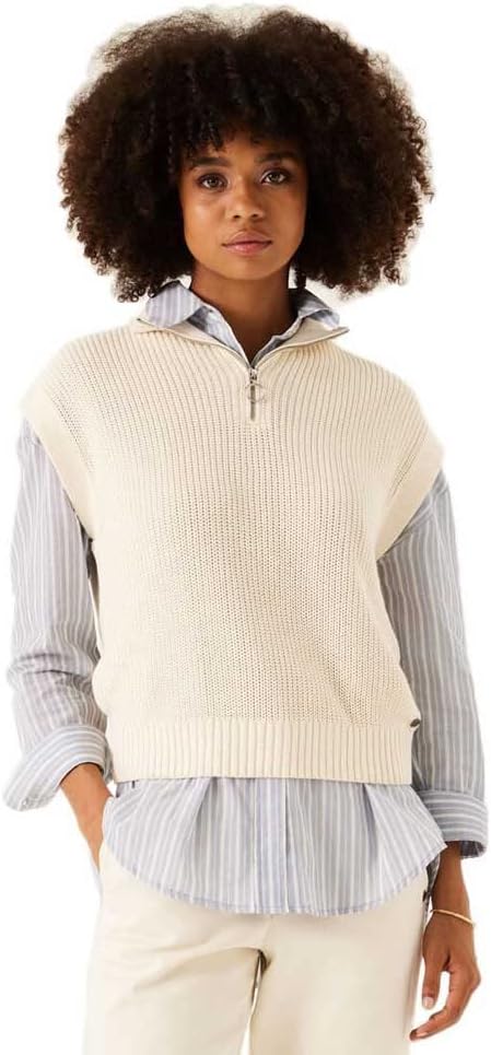 Garcia Damen Pullover XXL Whitecap, XXL Whitecap