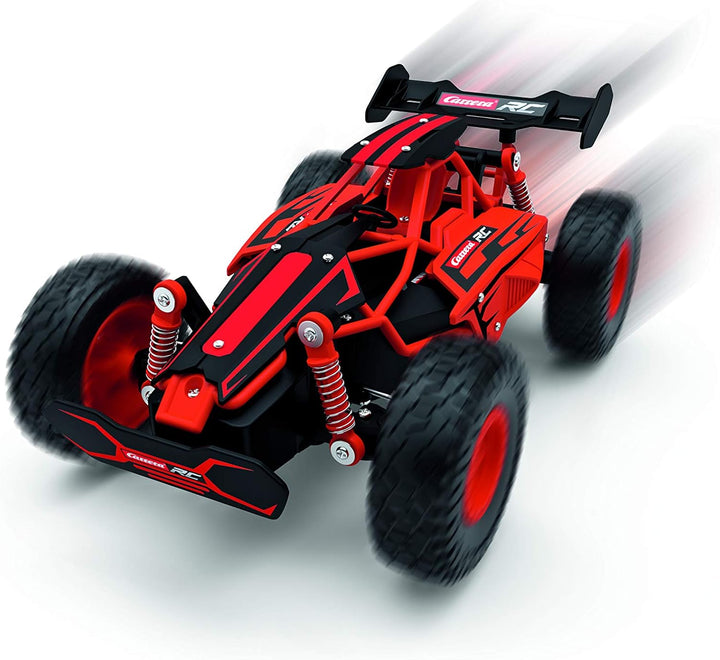 Carrera RC Adventskalender 2.0 2,4 GHz Buggy, Rot │Ferngesteuertes Auto aus 24 Bauteilen bauen │Elek