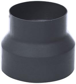 Reduzierung 150 auf 120 Übergang Reduktion Senotherm Ofenrohr Kaminrohr 2mm #028