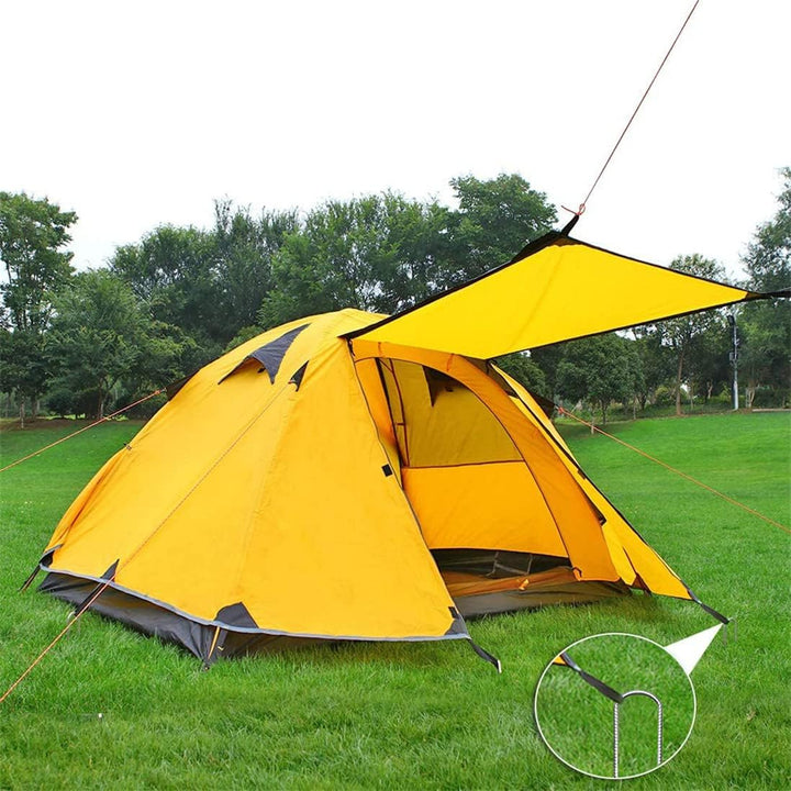 Bodenanker Erdanker Verzinkt Zeltnägel Garten Heringe Trampolin Erdnägel Gartenpfähle Pflocke Stakes