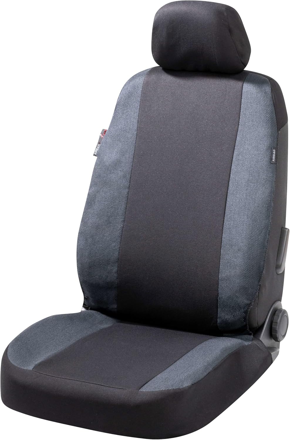 Walser Auto Sitzbezug Lowback, Universalsitzbezug für Fahrer- oder Beifahrersitz, Autoschonbezug Uni