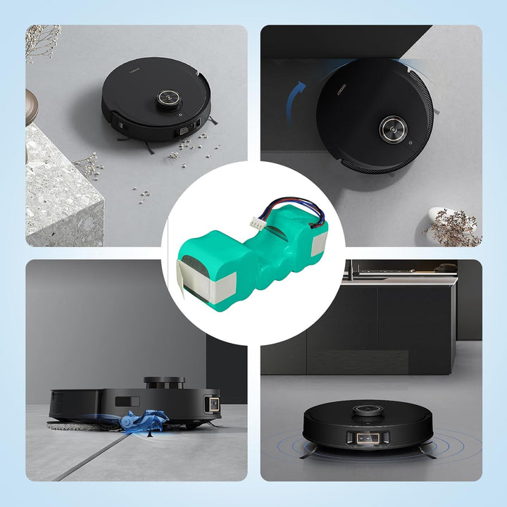 12V/3500mAh Ersatz Akku Für ECOVACS Deebot Ozmo 900, 901, 902, 907, 600, 610, M88, Deebot DE5G, Comb