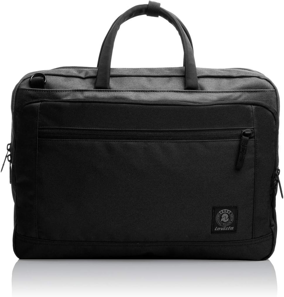 Invicta Eco Bürotasche 15, 6", Schwarz