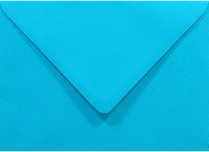 Netuno 1000 Briefumschläge Blau DIN B6 125x 175 mm 80g Rainbow bunte Umschläge ohne Fenster für Hoch