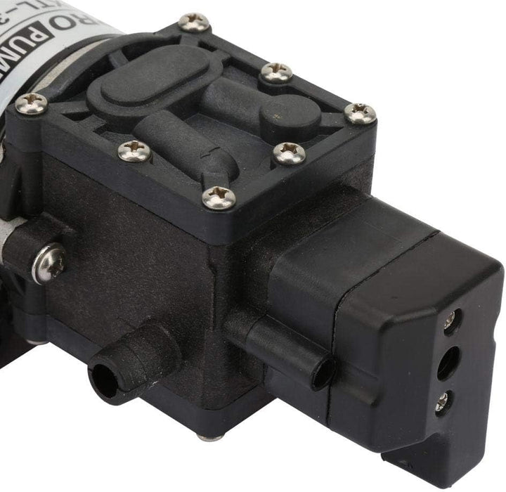 100W Wasserpumpe Membranpumpe DC 12V Selbstansaugende elektrische Hochdruck-Membranwasserpumpe mit D