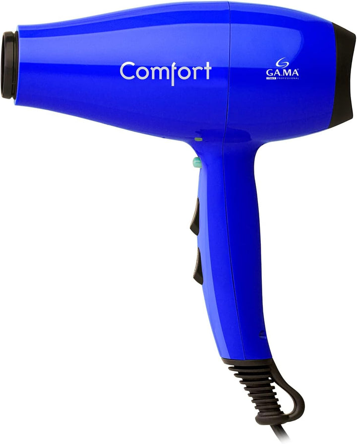 Gama Italy Professional - Comfort - Made in Italy Haartrockner - Langlebiger AC-Motor - 2 + 3 Jahre