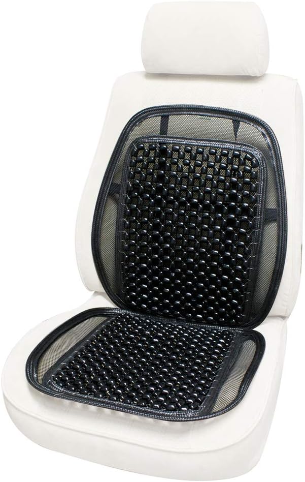 Cora 000128701 Comfortrolli Deluxe Auto-Sitzbezug, Schwarz