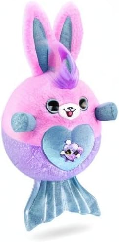 Rainbocorns Mermaidcorn Surprise Serie 7, Coral Hase, von ZURU, 28 cm Plüschtier, Meerjungfrau Spiel