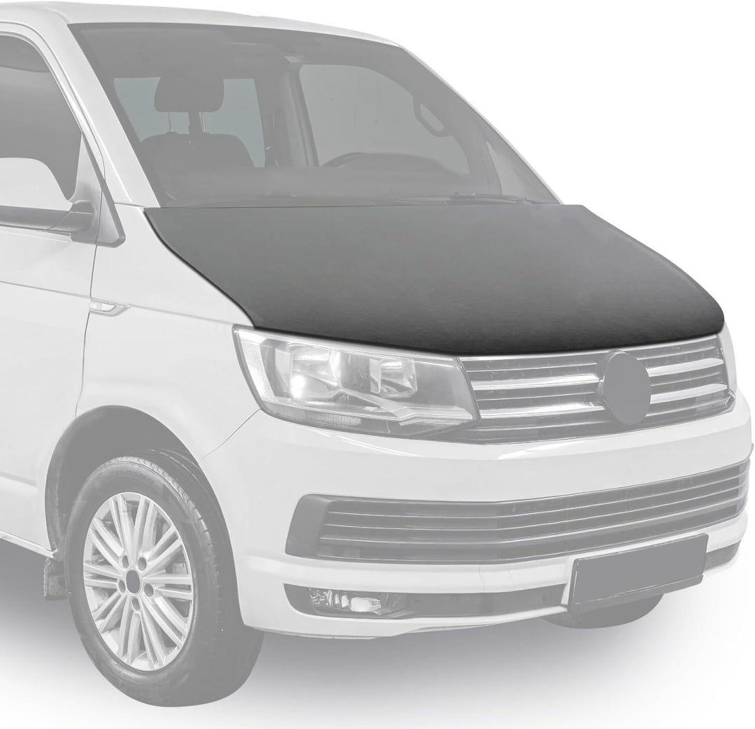 Haubenbra Bonnet Bra Steinschlagschutzmaske kompatibel mit VW T6 Transporter Multivan VI 1x Komplett